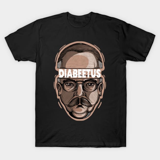 diabeetus art T-Shirt by Design Ink Studio